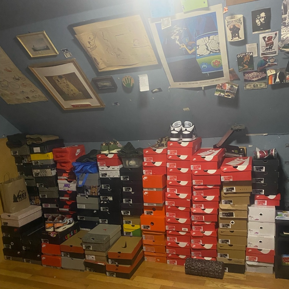 Clearing out closet